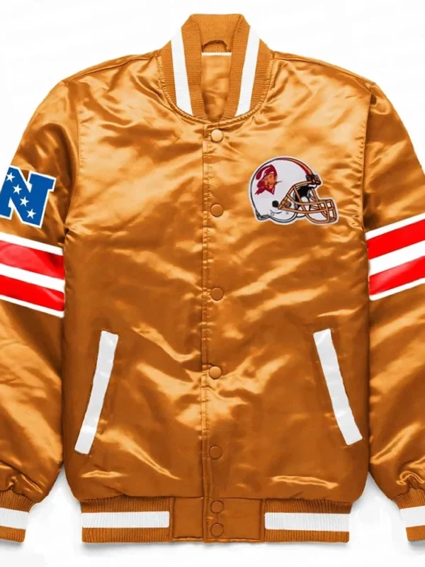 Tampa Bay Buccaneers Exclusive Orange Satin Jacket