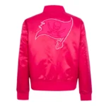 Tampa Bay Buccaneers Triple Pink Satin Jacket