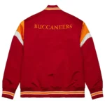 Tampa Bay Buccaneers Heavyweight Red Satin Jacket