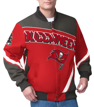 Tampa Bay Buccaneers Maximum Racing Red Jacket