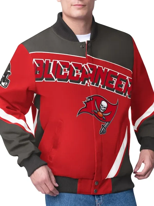 Tampa Bay Buccaneers Maximum Racing Red Jacket