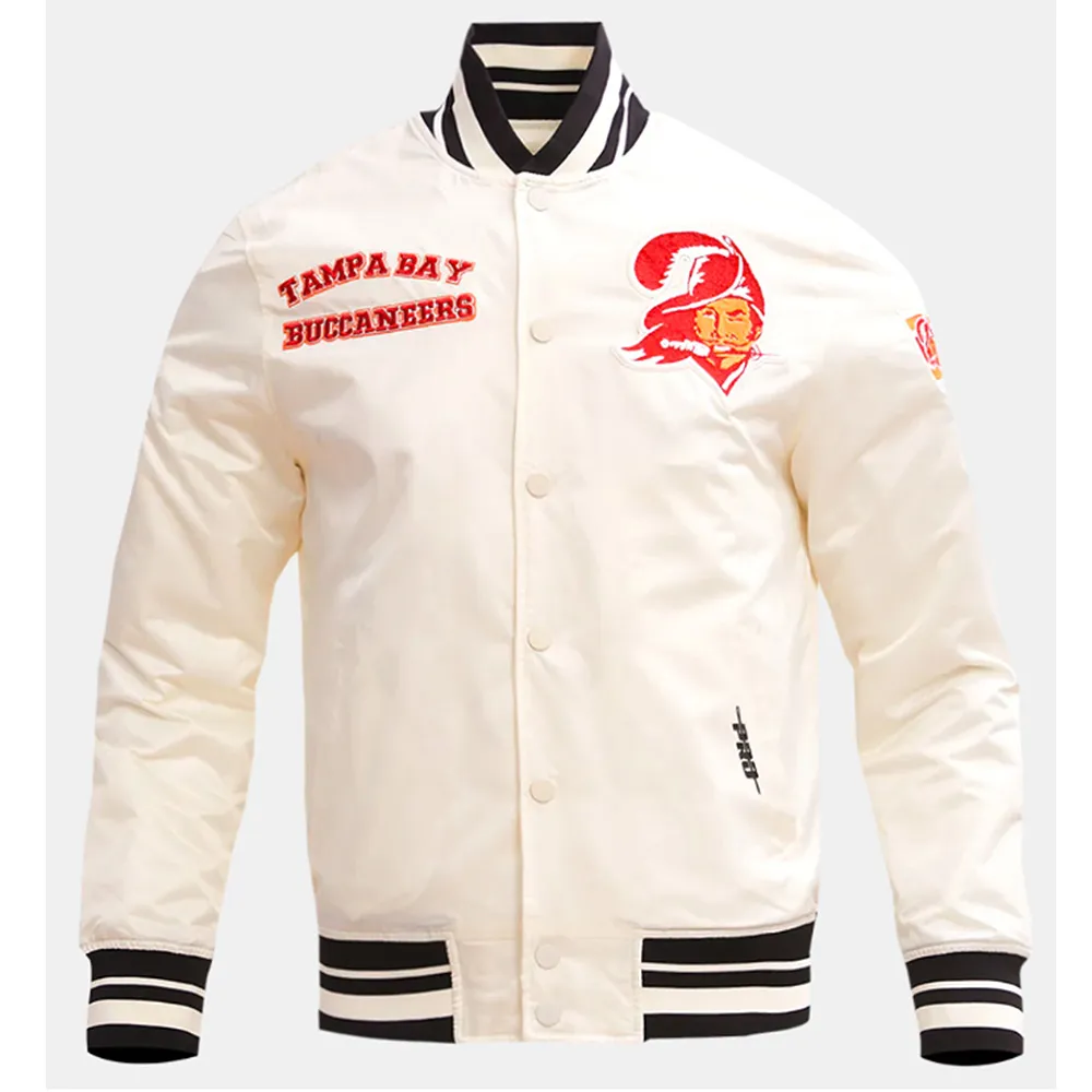 Tampa Bay Buccaneers Retro Classic Rib Jacket Tampa Bay Buccaneers Retro Classic Rib Jacket