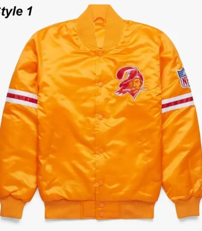 Tampa Bay Buccaneers Satin Orange Jacket