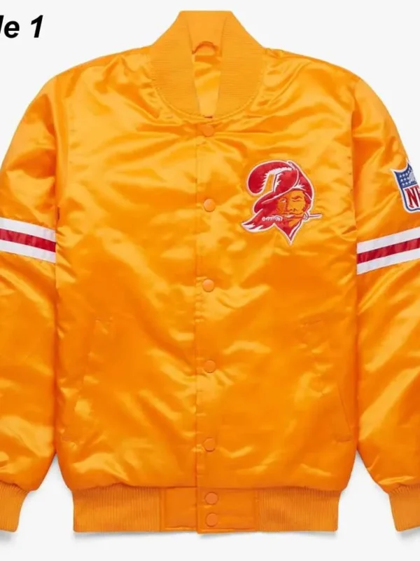 Tampa Bay Buccaneers Satin Orange Jacket