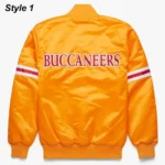 Tampa Bay Buccaneers Satin Orange Jacket