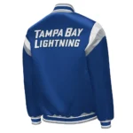 Tampa Bay Lightning Shut Out Royal Varsity Satin Jacket