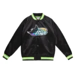 Tampa Bay Rays Devil Rays Black Satin Jacket
