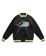 Tampa Bay Rays Devil Rays Black Satin Jacket