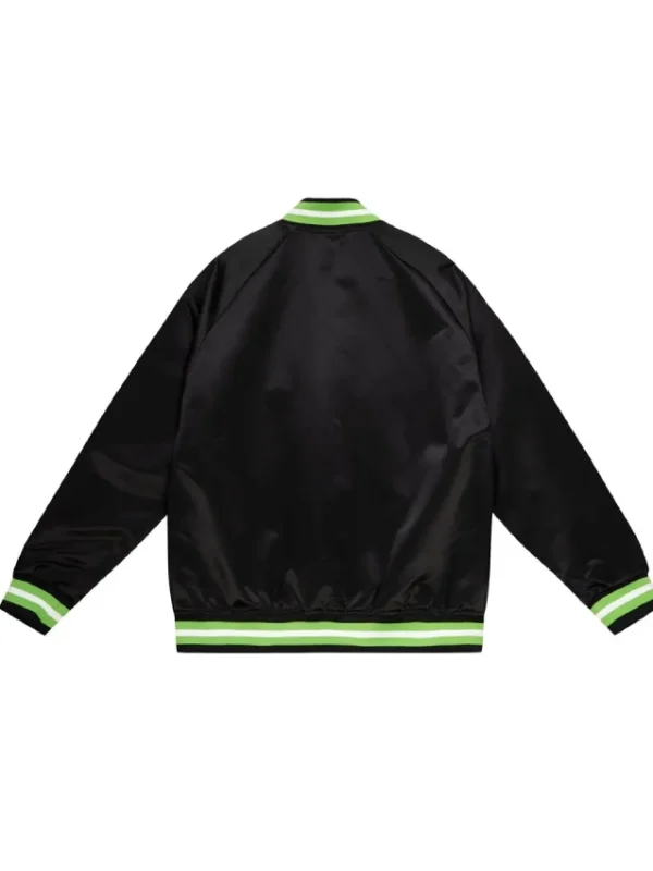 Tampa Bay Rays Devil Rays Black Satin Jacket