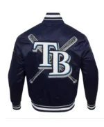 Tampa Bay Rays Mashup Classic Rib Satin Jacket