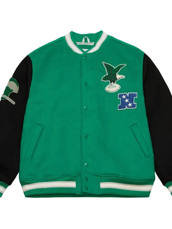 Team Legacy Philadelphia Eagles Varsity Jacket