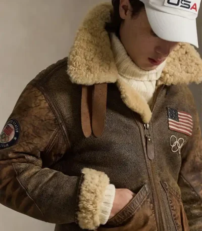 Team USA Shearling Jacket