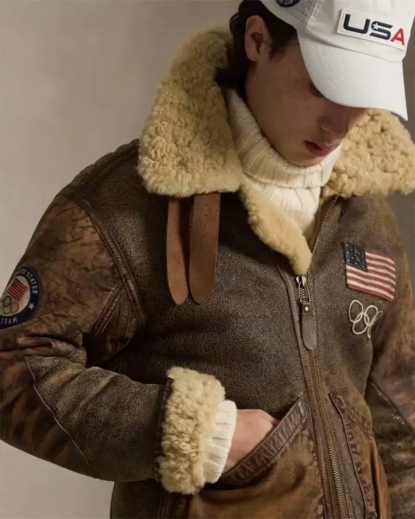 Team USA Shearling Jacket