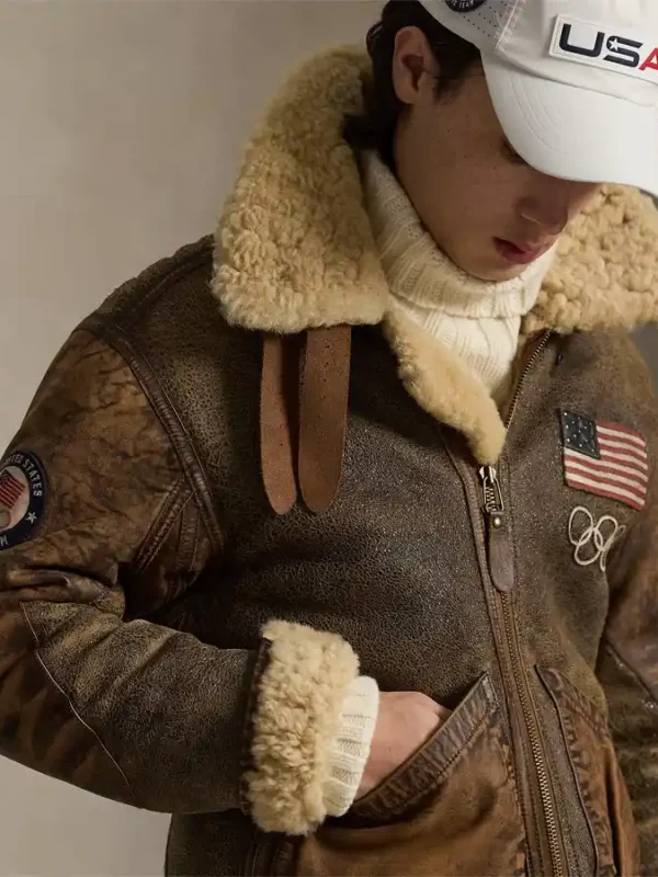 Team USA Shearling Jacket