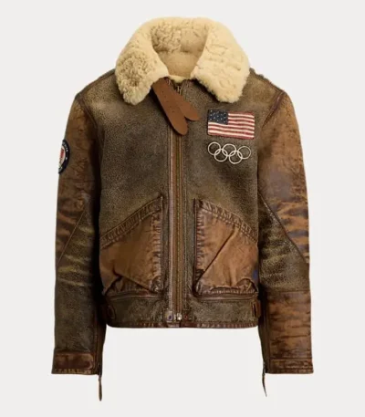 Team USA Shearling Jacket