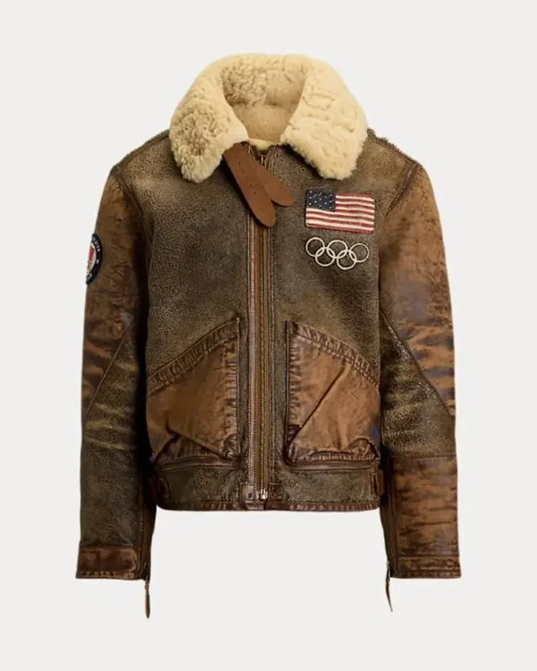 Team USA Shearling Jacket