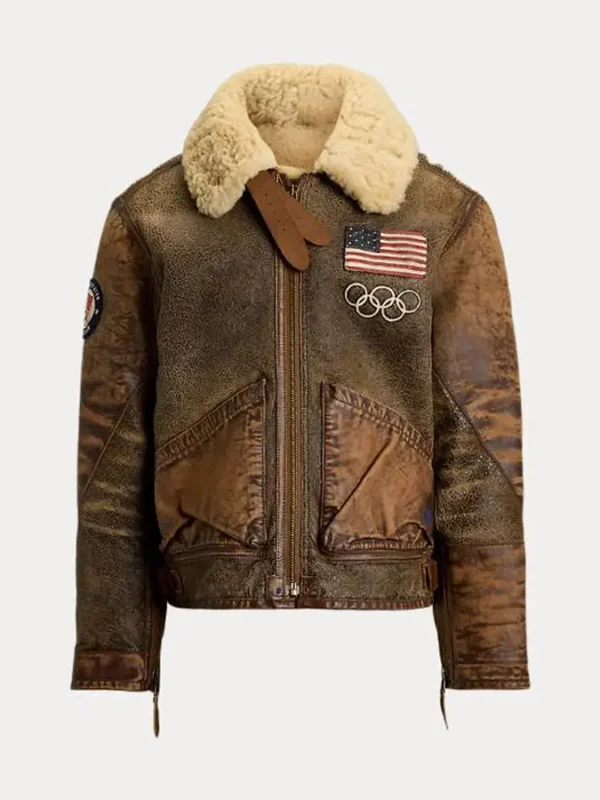 Team USA Shearling Jacket