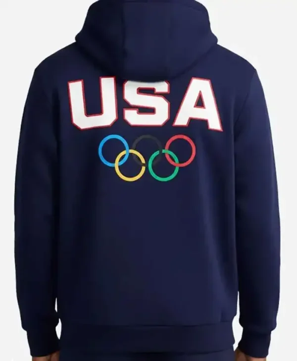 Team USA Winter Olympics 2026 Blue Hoodie