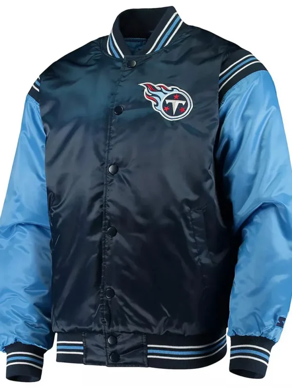 Tennessee Titans Enforcer Navy-Light Blue Jacket