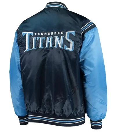 Tennessee Titans Enforcer Navy-Light Blue Jacket