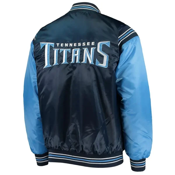 Tennessee Titans Enforcer Navy-Light Blue Jacket