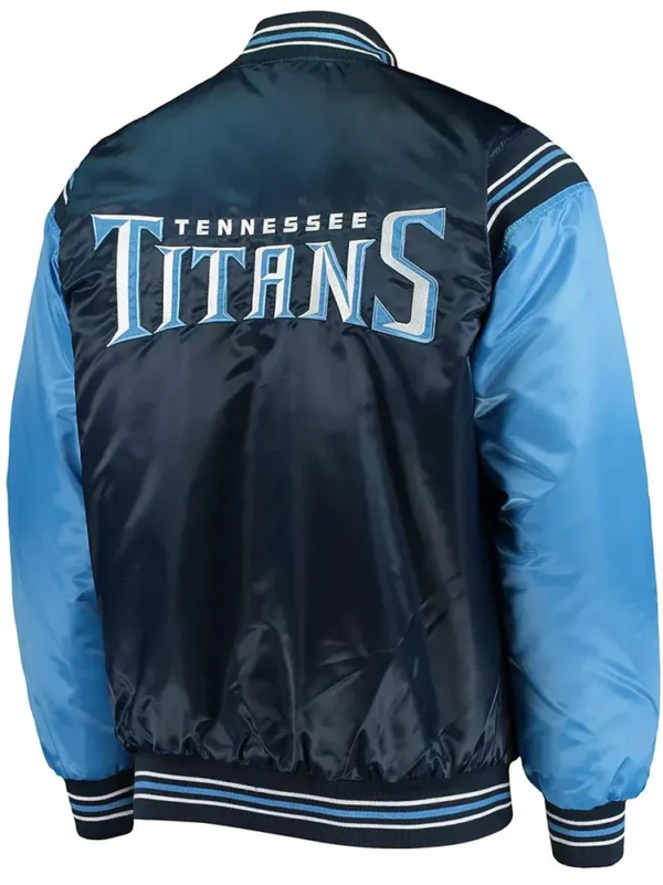 Tennessee Titans Enforcer Navy-Light Blue Jacket