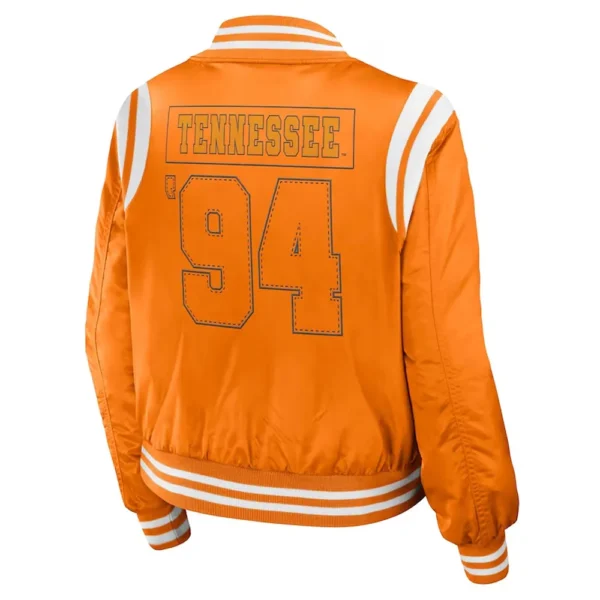Tennessee Volunteers Orange Bomber Full-Zip Jacket