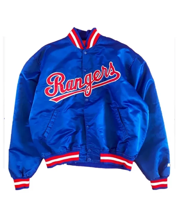 Texas Rangers 90’s Blue Jacket