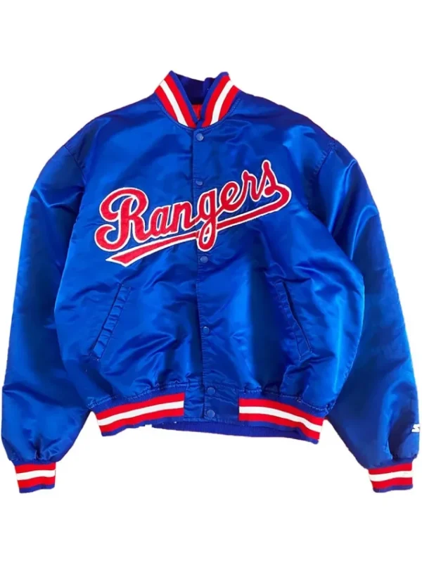 Texas Rangers 90’s Blue Jacket