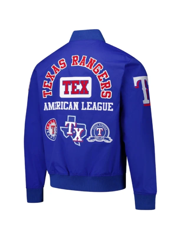 Texas Rangers Area Code Royal Jacket