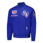 Texas Rangers Area Code Royal Jacket