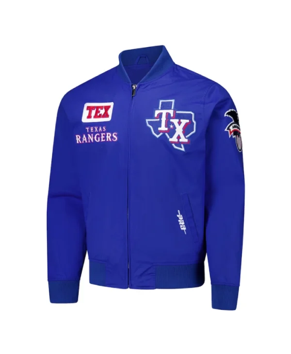 Texas Rangers Area Code Royal Jacket
