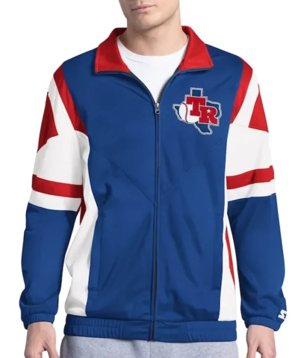 Texas Rangers Contender Tricot Track Jacket