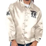 Texas Rangers Option Route Coaches Jacket