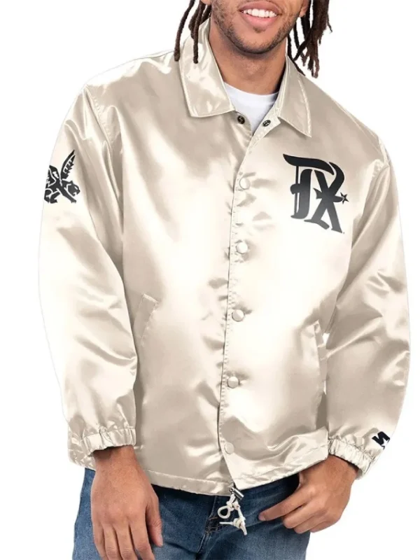 Texas Rangers Option Route Coaches Jacket