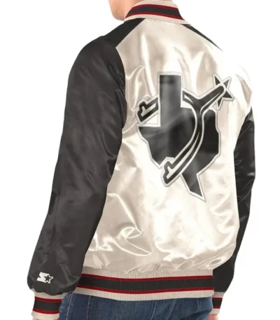Renegade Texas Rangers White and Black Jacket