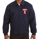 Texas Rangers Workwear Navy Jacket