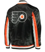The Ace Philadelphia Flyers Starter Black Satin Jacket