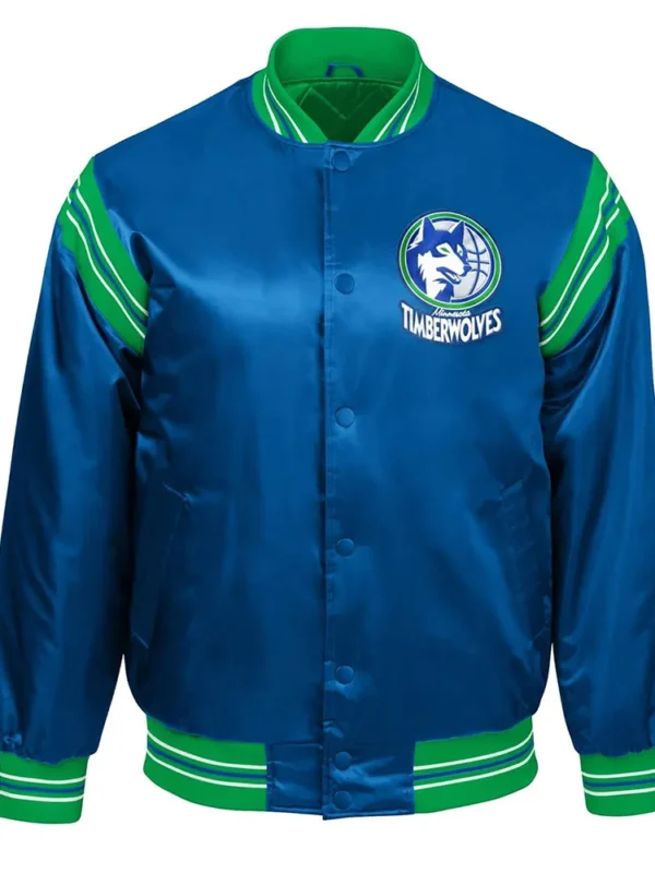The Enforcer T-Wolves Blue Jacket