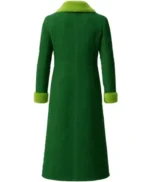 The Grinch Green Suede Coat