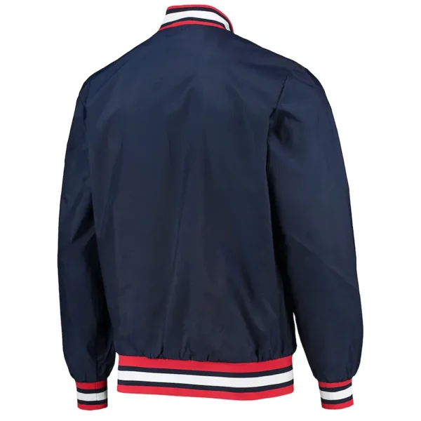 The Jet III St. Louis Cardinals Navy Blue Satin Jacket