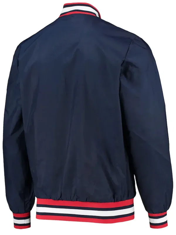The Jet III St. Louis Cardinals Navy Blue Satin Jacket
