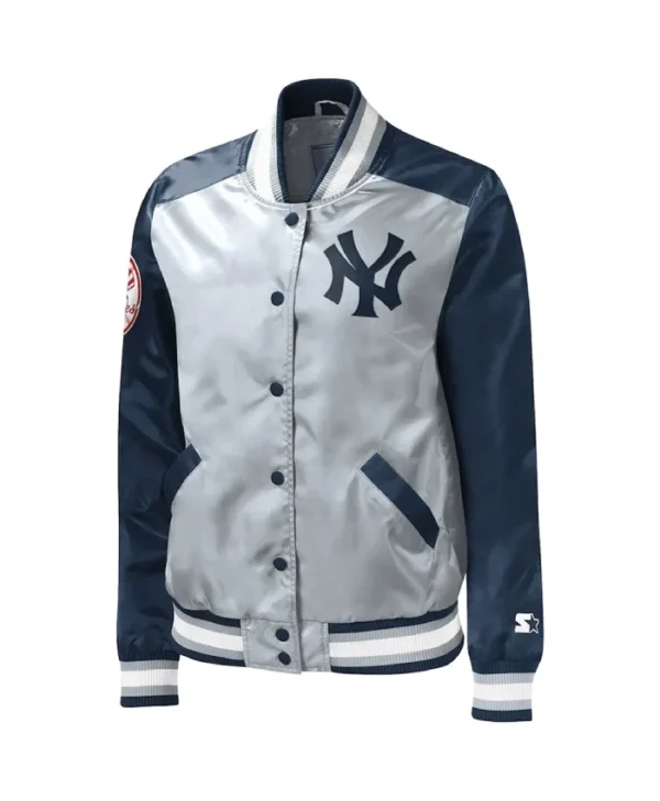 The Legend NY Yankees Navy and Gray Jacket