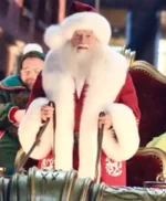 The Man with the Bag Santa Red Coat