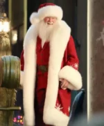 The Man with the Bag Santa Red Coat