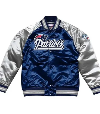 The Pick and Roll New England Patriots Navy Blue Jacket