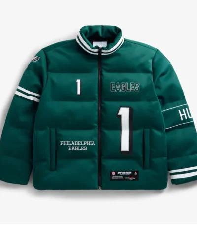 The Today Show Savannah Guthrie Philadelphia Eagles Puffer Jacket