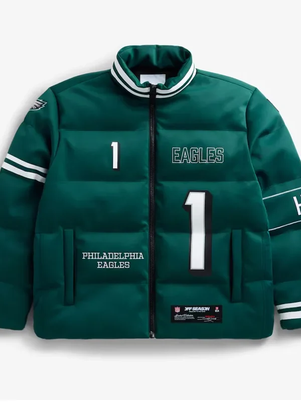 The Today Show Savannah Guthrie Philadelphia Eagles Puffer Jacket