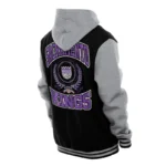 Throwback Prep Sacramento Kings Black Hoodie Jacket