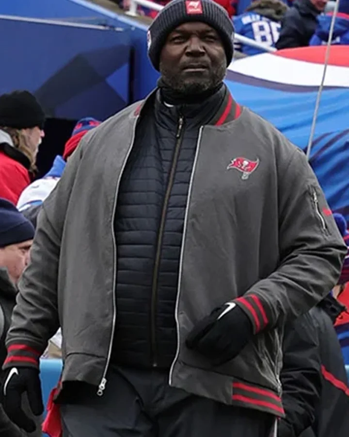 Todd Bowles Tampa Bay Buccaneers Sideline Jacket Todd Bowles Tampa Bay Buccaneers Sideline Jacket